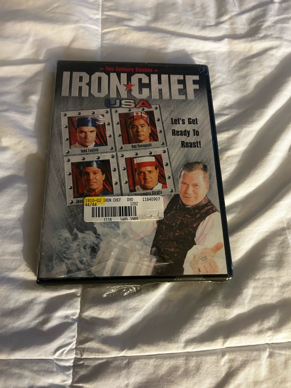Iron Chef USA DVD Culinary Clashes Sealed Food Network Style Cooking